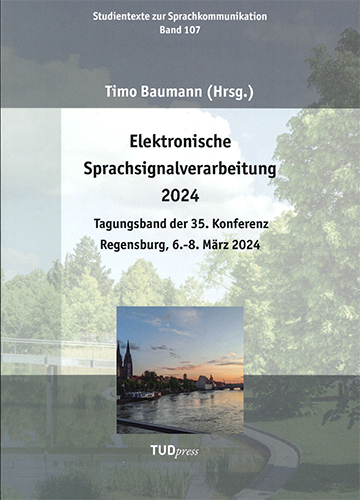 Cover of the ESSV 2024 proceedings book.