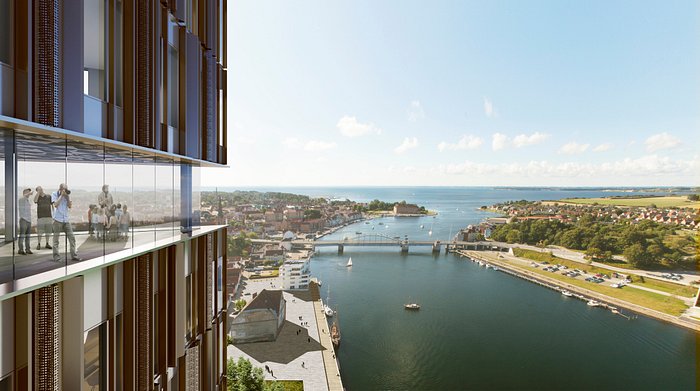 View over Sønderborg from Alsik