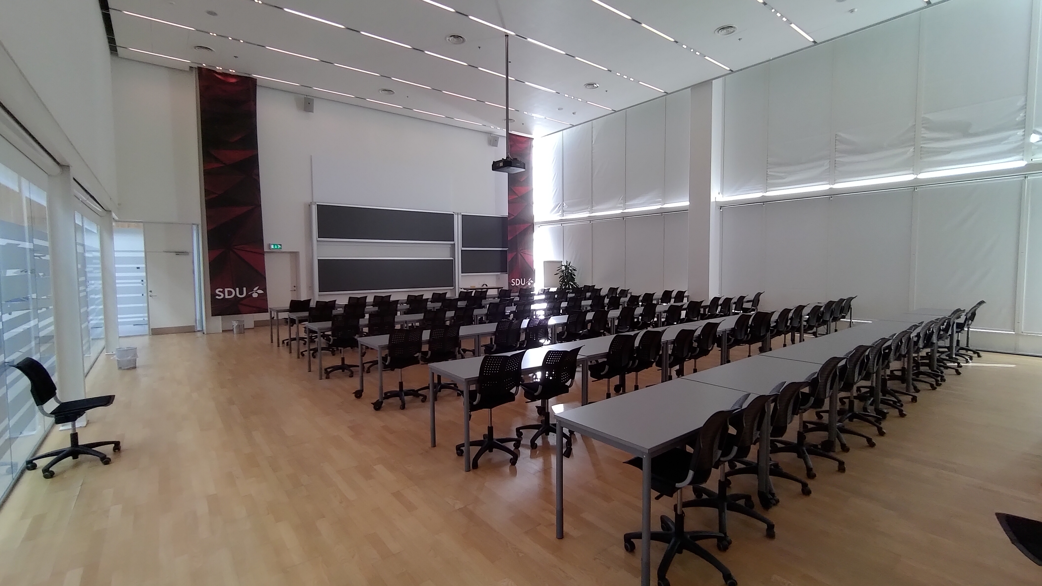 Tiered lecture hall in Alsion